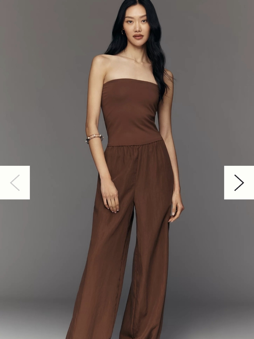 Maeve Strapless Twofer Jumpsuit Xxs $168